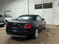 Gebraucht Audi A4 Cabriolet S-Line 140 PS (102 kW) 2008 Schwarz Cabrio