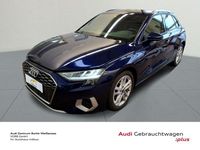 Gebraucht Audi A3 Ambiente 150 PS (110 kW) 2021 Navarrablau metallic Limousine