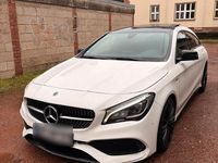 Gebraucht Mercedes CLA220 AMG 184 PS (135 kW) 2018 Weiß Limousine