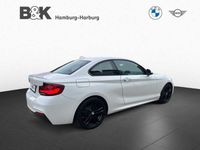 gebraucht BMW 218 218 i Coupe Sportpaket Bluetooth Navi LED Vollleder Klima PDC el. Fenster