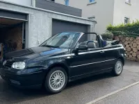 Gebraucht VW Golf Cabriolet 90 PS (66 kW) 2000 Schwarz Cabrio