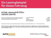 Gebraucht Audi A3 Advanced Plus 204 PS (150 kW) 2025 Mythosschwarz metallic Limousine