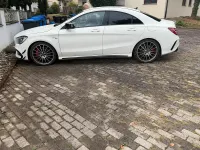 Gebraucht Mercedes CLA45 AMG 381 PS (280 kW) 2017 Weiß Coupé