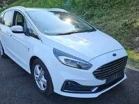Gebraucht Ford S-MAX Titanium 190 PS (139 kW) 2022 Weiß Van / Kleinbus