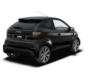 Neu Aixam Coupe GTI 2026 Schwarzmetallic Coupé
