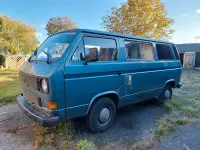 Gebraucht VW T3 70 PS (51 kW) 1989 Blau Van