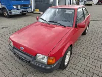 Gebraucht Ford Escort 54 PS (39 kW) 1986 Rot Kleinwagen
