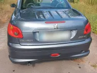 Gebraucht Peugeot 206 CC 109 PS (80 kW) 2006 Silber Cabrio
