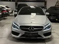 Gebraucht Mercedes C200 AMG line 184 PS (135 kW) 2018 Silber Coupé