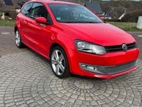 Second-hand VW Polo 86 CP (63 kW) 2010 Roșu Hatchback