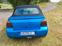 Gebraucht VW Golf Cabriolet Conceptline 101 PS (74 kW) 2000 Blau Cabrio