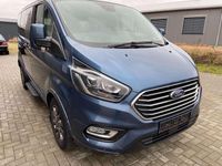 Gebraucht Ford Transit Custom Titanium X 185 PS (136 kW) 2020 Chromablau metallic Van / Kleinbus