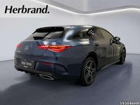 Gebraucht Mercedes CLA250e AMG line 160 PS (117 kW) 2022 Denimblau metallic Limousine