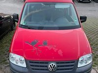 Gebraucht VW Caddy Life 75 PS (55 kW) 2004 Rot Van / Kleinbus