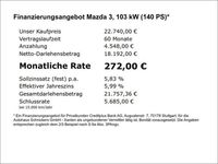 Gebraucht Mazda 3 Center-Line 140 PS (102 kW) 2025 Schwarz Limousine