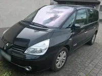 Gebraucht Renault Espace 173 PS (127 kW) 2008 Schwarz Van / Kleinbus