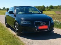 Gebraucht Audi A3 Cabriolet 105 PS (77 kW) 2008 Schwarz Cabrio