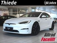 Gebraucht Tesla Model S Long Range AWD 492 kW (670 PS) 2023 Pearl white multicoat Kleinwagen