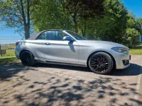 Gebraucht BMW 220 M Sport 184 PS (135 kW) 2015 Silber Cabrio