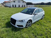 Używany Audi A3 S-Line 184 KM (135 kW) 2014 Biały Sedan/Limuzyna