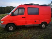 Gebraucht Mercedes Sprinter 122 PS (89 kW) 1998 Rot Van