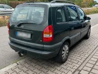 Gebraucht Opel Zafira 125 PS (91 kW) 2002 Grün Van / Kleinbus