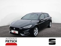 Gebraucht Seat Leon FR 131 PS (96 kW) 2023 Midnight schwarz metallic Limousine