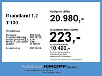 gebraucht Opel Grandland X 1.2 T Kamera,Navi,AHK,Sitzheizung,DAB,