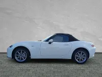 Neu Mazda MX5 Exclusive-Line 132 PS (97 kW) 2026 Arctic white Cabrio