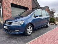 Gebraucht VW Sharan Highline 150 PS (110 kW) 2017 Blau Van / Kleinbus
