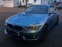 Gebraucht BMW 118 Sport Line 136 PS (100 kW) 2018 Blau Kleinwagen