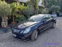 Second-hand Mercedes E250 Elegance 204 CP (150 kW) 2009 Albastru Coupe