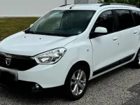 Gebraucht Dacia Lodgy 107 PS (78 kW) 2014 Weiß Van / Kleinbus