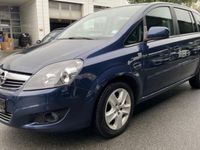 Gebraucht Opel Zafira 125 PS (91 kW) 2011 Blau metallic Van / Kleinbus