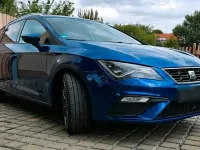 Używany Seat Leon FR 184 KM (135 kW) 2017 Niebieski Kombi