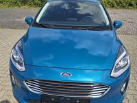 Gebraucht Ford Fiesta Titanium 101 PS (74 kW) 2019 Blau Kleinwagen