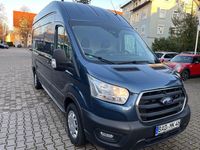 Gebraucht Ford Transit Trend 170 PS (125 kW) 2022 Chromablau metallic Van / Kleinbus