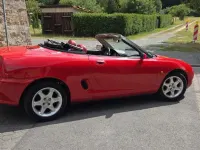 Gebraucht MG F 120 PS (88 kW) 1998 Rot Cabrio