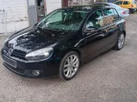 Gebraucht VW Golf VI Highline 122 PS (89 kW) 2008 Schwarz Kleinwagen