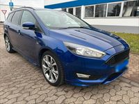 Gebraucht Ford Focus ST-Line 125 PS (91 kW) 2018 Blau Kombi