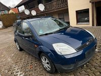 Gebraucht Ford Fiesta 60 PS (44 kW) 2002 Blau Kleinwagen