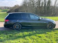 gebraucht Mercedes C63S AMG AMG T voll MBEAM Pano Keramik Carbon