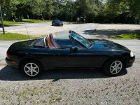 Gebraucht Mazda MX5 110 PS (80 kW) 2002 Schwarz Cabrio