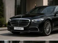 Neu Mercedes S450 390 PS (286 kW) 2026 Schwarz  unilack Limousine