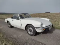 Gebraucht Triumph Spitfire 64 PS (47 kW) 1972 Weiß Cabrio