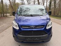 Gebraucht Ford Transit Custom Titanium 170 PS (125 kW) 2017 Blau Van / Kleinbus