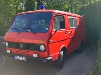 Brugt VW LT 75 HK (55 kW) 1985 Rød MPV