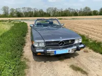 Gebraucht Mercedes 560 231 PS (169 kW) 1988 Blau Cabrio
