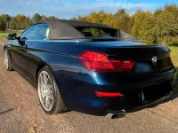 Gebraucht BMW 650 Cabriolet Sport Line 449 PS (330 kW) 2014 Blau Cabrio