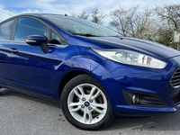 Gebraucht Ford Fiesta Titanium 95 PS (69 kW) 2017 Blau Kleinwagen